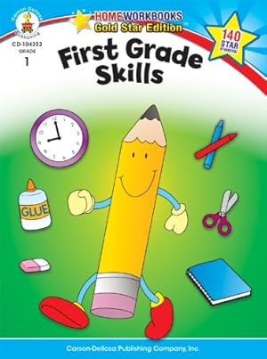 Immagine del venditore per First Grade Skills: Gold Star Edition (Home Workbooks) [Paperback ] venduto da booksXpress