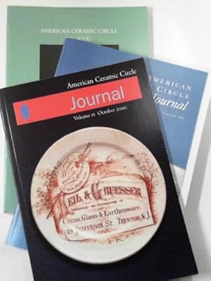 Imagen del vendedor de American Ceramic Circle Journal, vols. 11-13, 2000-2005 a la venta por Cotswold Internet Books