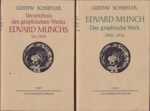 Imagen del vendedor de Verzeichnis des graphischen Werks Edvard Munchs. 1-2. a la venta por Rnnells Antikvariat AB