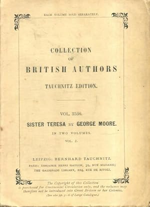 Sister Teresa Tome II - George Moore