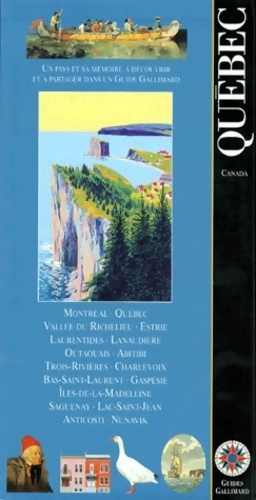 Qu?bec 1995 - Collectif ; Guide Gallimard