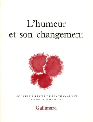 L'Humeur et son changement - Collectif