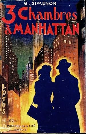 Image du vendeur pour Trois chambres ? Manhattan - Georges Simenon mis en vente par Book Hmisphres