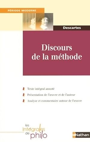 Seller image for Discours de la m?thode - Ren? Descartes for sale by Book Hmisphres