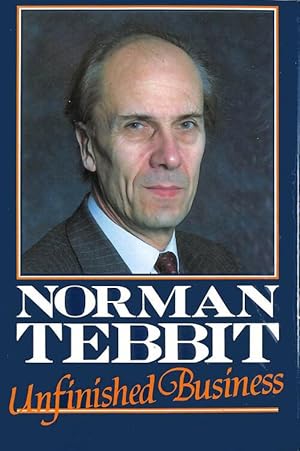 Imagen del vendedor de Unfinished business - Norman Tebbit a la venta por Book Hmisphres