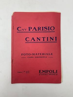 Cav. Parisio Cantini. Foto-materiale casa grossista, Empoli (locali propri)