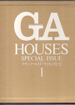 GA Houses 1. Special issue. Houses by Frank Lloyd Wright