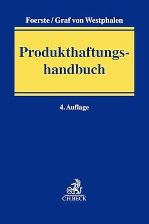 Seller image for Produkthaftungshandbuch for sale by Rheinberg-Buch Andreas Meier eK