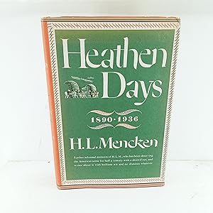 Seller image for Heathen Days 1890 - 1936 for sale by Cat On The Shelf