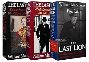 Seller image for THE LAST LION: "Visions of Glory," "Alone" & "Defender of the Realm" -The Complete Trilogy in First Edition- for sale by CHARTWELL BOOKSELLERS