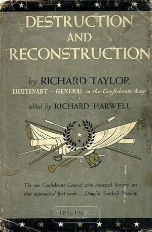 Seller image for DESTRUCTION AND RECONSTRUCTION Personal Experiences of the Late War for sale by CHARTWELL BOOKSELLERS