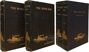 Seller image for THE RIVER WAR: A Historical Account of the Reconquest of the Soudan -Rebacked First Edition Set- for sale by CHARTWELL BOOKSELLERS