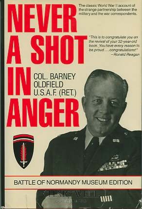 Seller image for NEVER A SHOT IN ANGER for sale by CHARTWELL BOOKSELLERS