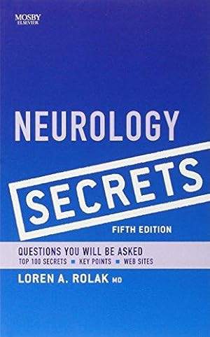 Imagen del vendedor de Neurology Secrets, 5e a la venta por WeBuyBooks