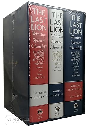 Seller image for THE LAST LION: "Visions of Glory," "Alone" & "Defender of the Realm" -The Complete Trilogy as a Boxed Set- for sale by CHARTWELL BOOKSELLERS