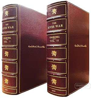 Seller image for THE RIVER WAR: An Historical Account of the Reconquest of the Soudan -First Edition Set in Fine Leather Binding- for sale by CHARTWELL BOOKSELLERS