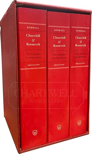 Seller image for CHURCHILL & ROOSEVELT: THE COMPLETE CORRESPONDENCE -First American Paperback Edition Set- for sale by CHARTWELL BOOKSELLERS