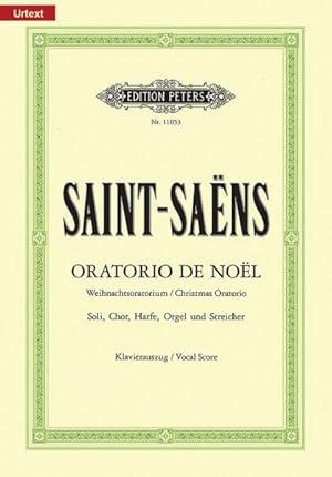 Immagine del venditore per Oratorio De Nol Christmas Oratorio Op. 12 Vocal Score : For Smezatb Soli, Choir, Harp, Organ and Strings venduto da GreatBookPrices