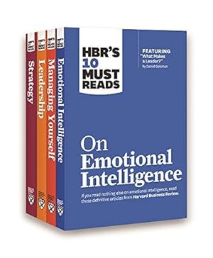 Seller image for HBR's 10 Must Reads Leadership Collection (4 Books) (HBR's 10 Must Reads) by Review, Harvard Business, Goleman, Daniel, Drucker, Peter F., Christensen, Clayton M., Porter, Michael E. [Paperback ] for sale by booksXpress