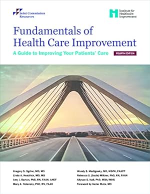 Imagen del vendedor de Fundamentals of Health Care Improvement: 4th Edition (Soft Cover) by Joint Commission Resources [Spiral-bound ] a la venta por booksXpress
