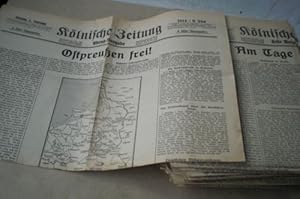 Kölnische Zeitung. September 1914: Nr. 980: Dienstag, 1. September (4 Uhr-Ausgabe bzw. Abend-Ausg...