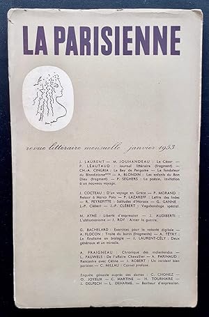 La Parisienne. Revue littéraire mensuelle : n°1, janvier 1953.