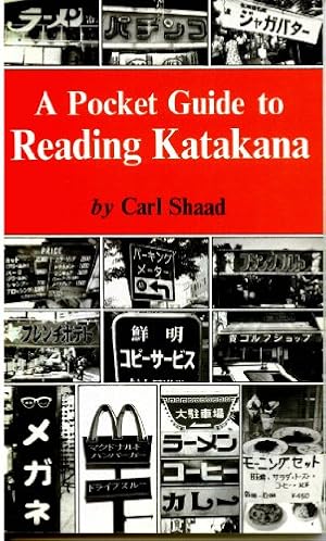 Bild des Verkufers fr A Pocket Guide to Reading Katakana zum Verkauf von WeBuyBooks