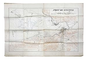[MANUSCRIPT MAPS / IMPORTANT LEVANTINE PORT CITIES] Port de Smyrne [i.e., The Port of Smyrna] = I...