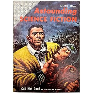 Immagine del venditore per Astounding Science Fiction Vol. LV, No. 6 [August 1955] featuring Call Him Dead (Part One of Three Parts], Victory, Judgement Day, Pagan, One-Shot, and Feeding Time venduto da Memento Mori Fine and Rare Books