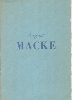Seller image for August Macke. (Exhibition at the Fine Arts Association, New York, 24 March - 17 April 1952). for sale by Wittenborn Art Books