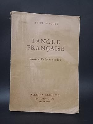 Imagen del vendedor de Langue Francaise - Primera edicin a la venta por Libros de Ultramar Alicante