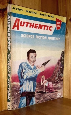 Bild des Verkufers fr Authentic Science Fiction Monthly: No 85 / October 1957 zum Verkauf von bbs