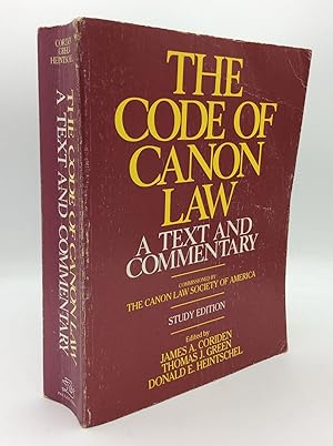 Imagen del vendedor de THE CODE OF CANON LAW: A Text and Commentary a la venta por Kubik Fine Books Ltd., ABAA