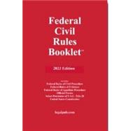 Bild des Verkufers fr 2023 Federal Civil Rules Booklet zum Verkauf von eCampus