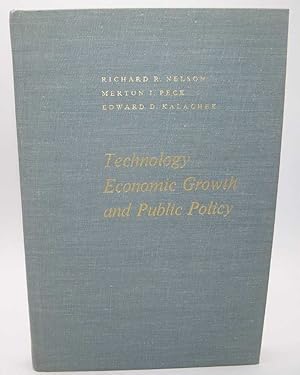 Seller image for Technology, Economic Growth and Public Policy: A RAND Corporation and Brookings Institution Study for sale by Easy Chair Books