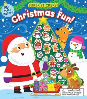 Seller image for Christmas Fun! Super Stickers! by Fischer, Maggie [Paperback ] for sale by booksXpress