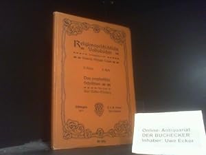 Religionsgeschichtliche Volksbücher für die deutsche christliche Gegenwart. Hier: Sammelband mit ...