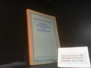 Bild des Verkufers fr Heinrich von Kleists Prinz Friedrich von Homburg . [Aus der Arbeit der Schule. Die Werkstatt der Hheren Schule]. zum Verkauf von Der Buchecker