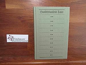 Bild des Verkufers fr Hunderttausend Taler; Teil: Bd. 2., 1849 - 1851 zum Verkauf von Antiquariat im Kaiserviertel | Wimbauer Buchversand