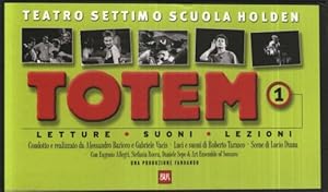 Bild des Verkufers fr Teatro Settimo Scuola Holden. Totem. Letture, suoni, lezioni. In questa confezione un opuscolo illustrato di 36 pagine di commenti e di interviste ai protagonisti di Totem e un VHS di 130 minuti della prima parte della trasmizzione televisiva. zum Verkauf von FIRENZELIBRI SRL