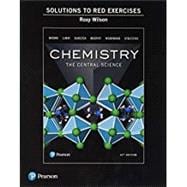 Seller image for Student Solutions Manual to Red Exercises for Chemistry The Central Science for sale by eCampus