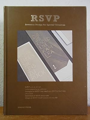 Immagine del venditore per RSVP. Invitation Design for Special Occasions venduto da Antiquariat Weber