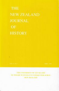 Seller image for The New Zealand Journal of History Vol 32, No 1 April 1998 for sale by Book Haven