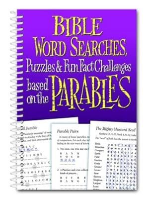 Seller image for Word Searches and Other Word Puzzles from Parables from the Bible [Spiral-bound ] for sale by booksXpress