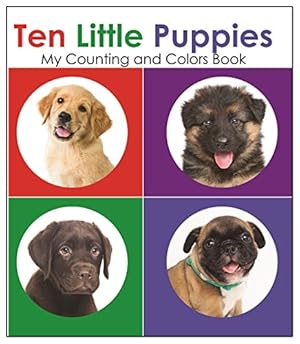 Seller image for Ten Little Puppies, My Counting and Colors Book (Tiny Tutors) [No Binding ] for sale by booksXpress