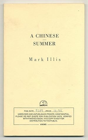 Bild des Verkufers fr A Chinese Summer zum Verkauf von Between the Covers-Rare Books, Inc. ABAA