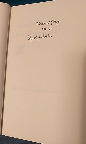 The LAST LION: Winston Spencer Churchill: Visions of Glory 1874-1932 (SIGNED)