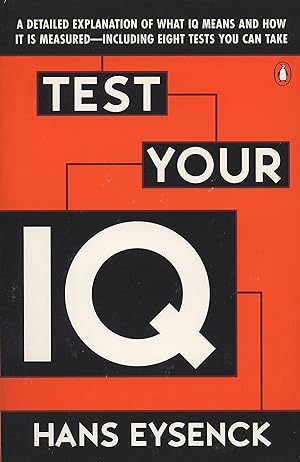 Seller image for TEST YOUR IQ for sale by moluna