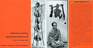 Bild des Verkufers fr Ikebana di Ohara e incisioni di Munakata zum Verkauf von Studio Bibliografico Marini