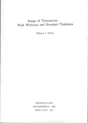 Songs of Themselves: Walt Whitman and Shuntaro Tanikawa